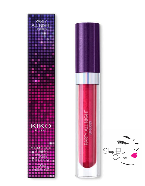 Son lì Kiko dạng lỏng - party all night lip gloss 04