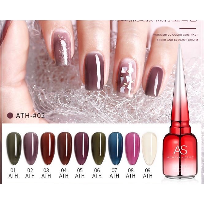 [HCM]Sơn gel AS 15ML (dành cho tiệm nail chuyên nghiệp) - ATH