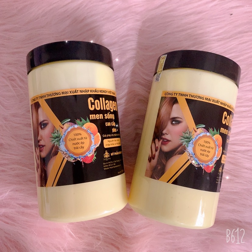 Collagen men sống phục hồi tóc hư tổn kendy 1000ml