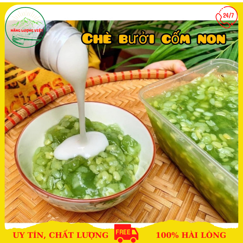 Set Nấu CHÈ BƯỞI CỐM NON Siêu Ngon