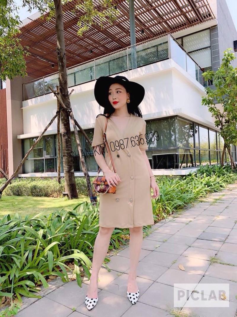 [HCM]ĐẦM SUÔNG GIẢ VEST SANG CHẢNH - MT03