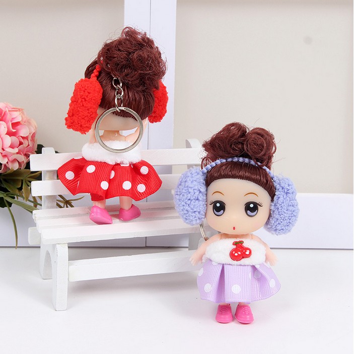 [HCM]MÓC KHÓA BÚP BÊ 9CM BABIE