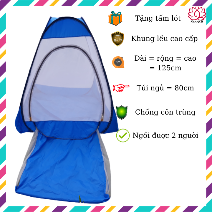 [HCM]Lều thiền cao cấp có túi ngủ