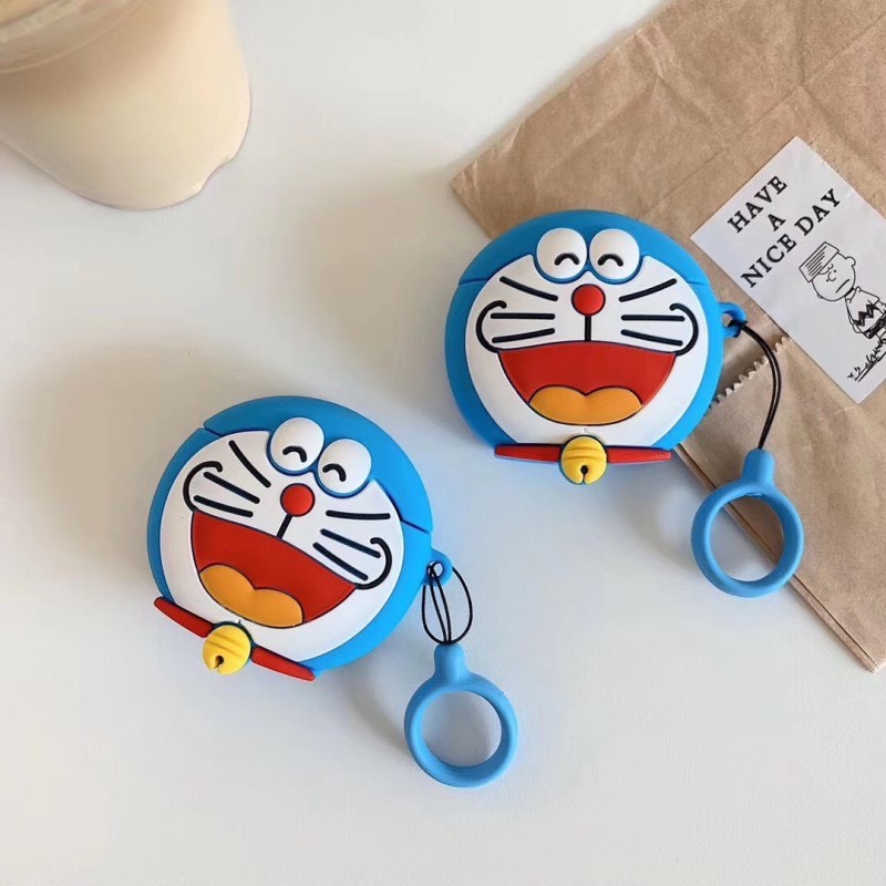 Case airpods 1/2 DOREMON - Vỏ bảo vệ hộp đựng tai nghe airpods 1008CADO