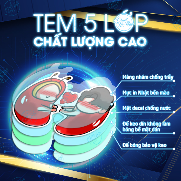 Combo 100 sticker meme JACK J97 hình dán phương tuấn meo meo đom đóm trang trí điện thoại laptop