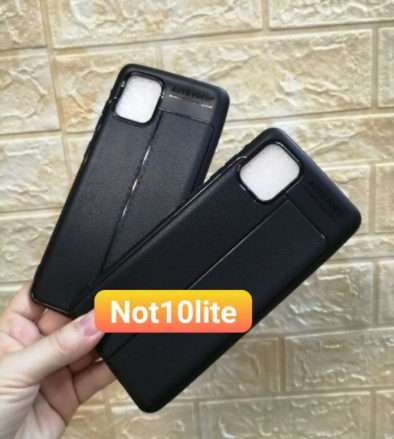 Ốp lưng dẻo giả da Autofocus cho samsung S10 Lite / Note 10 Lite