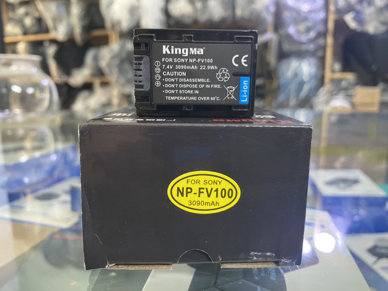 Pin máy ảnh kingma cho sony np-fv100