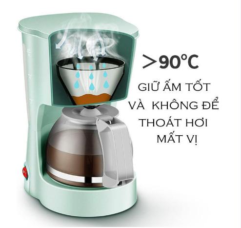 Máy pha cafe trà tự động Donlim  DL-KF200 bền đẹp