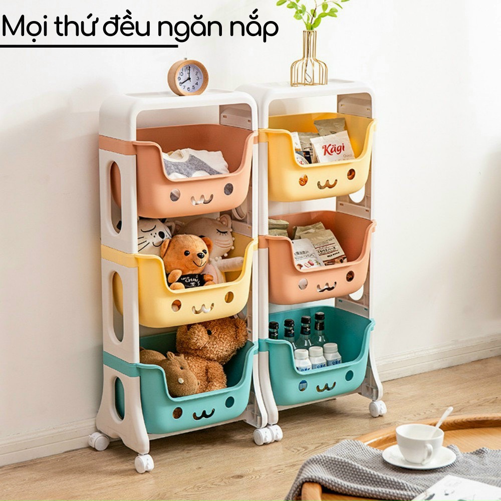 Kệ gấu đa năng đựng đồ chơi cho bé