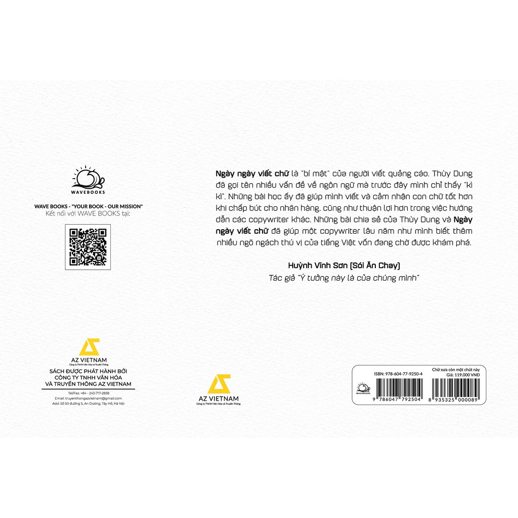 Sách - Chữ xưa còn một chút này [AZVietNam]