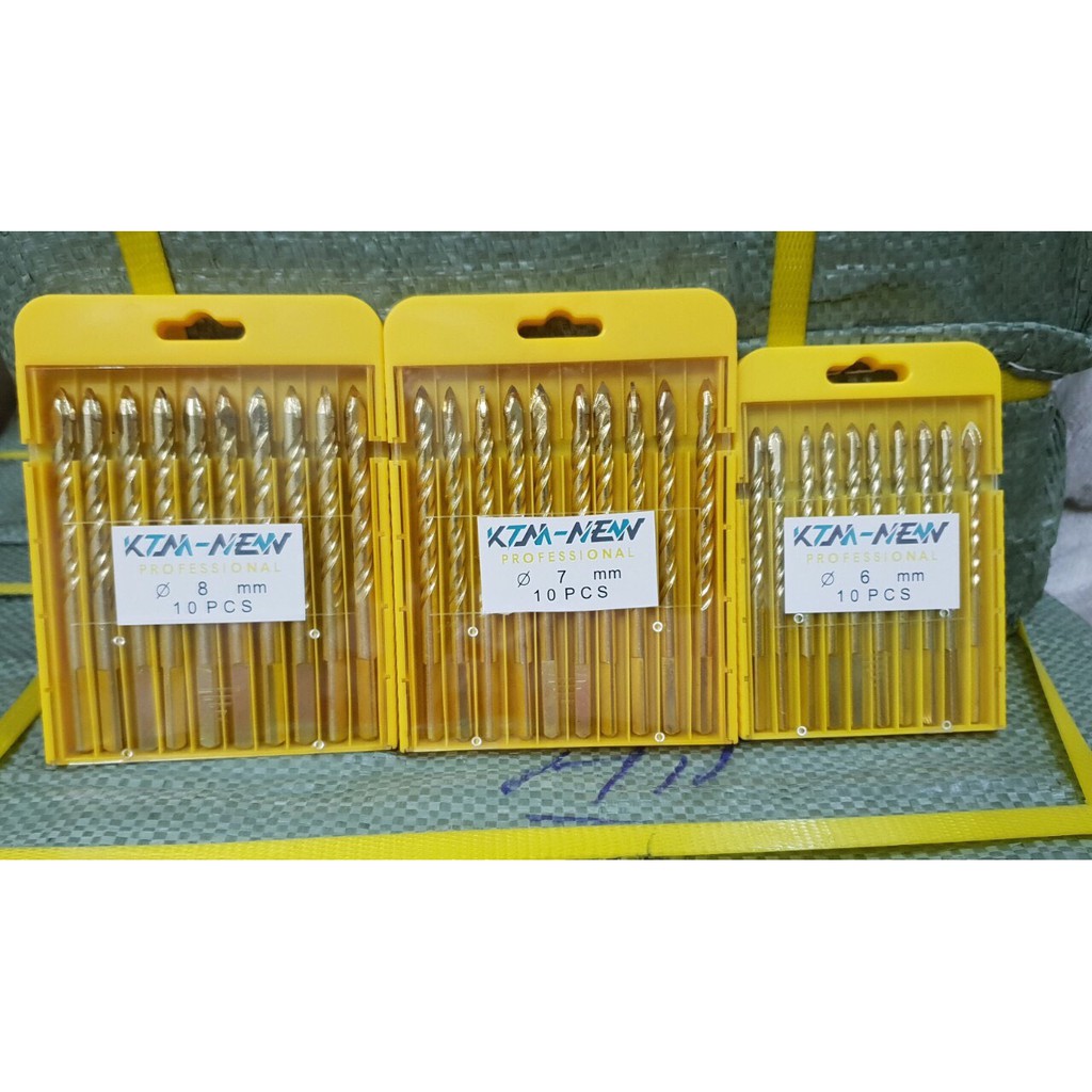Mũi khoan đa năng đủ size , khoan sắt gỗ , thép inox , tường ,gạch men
