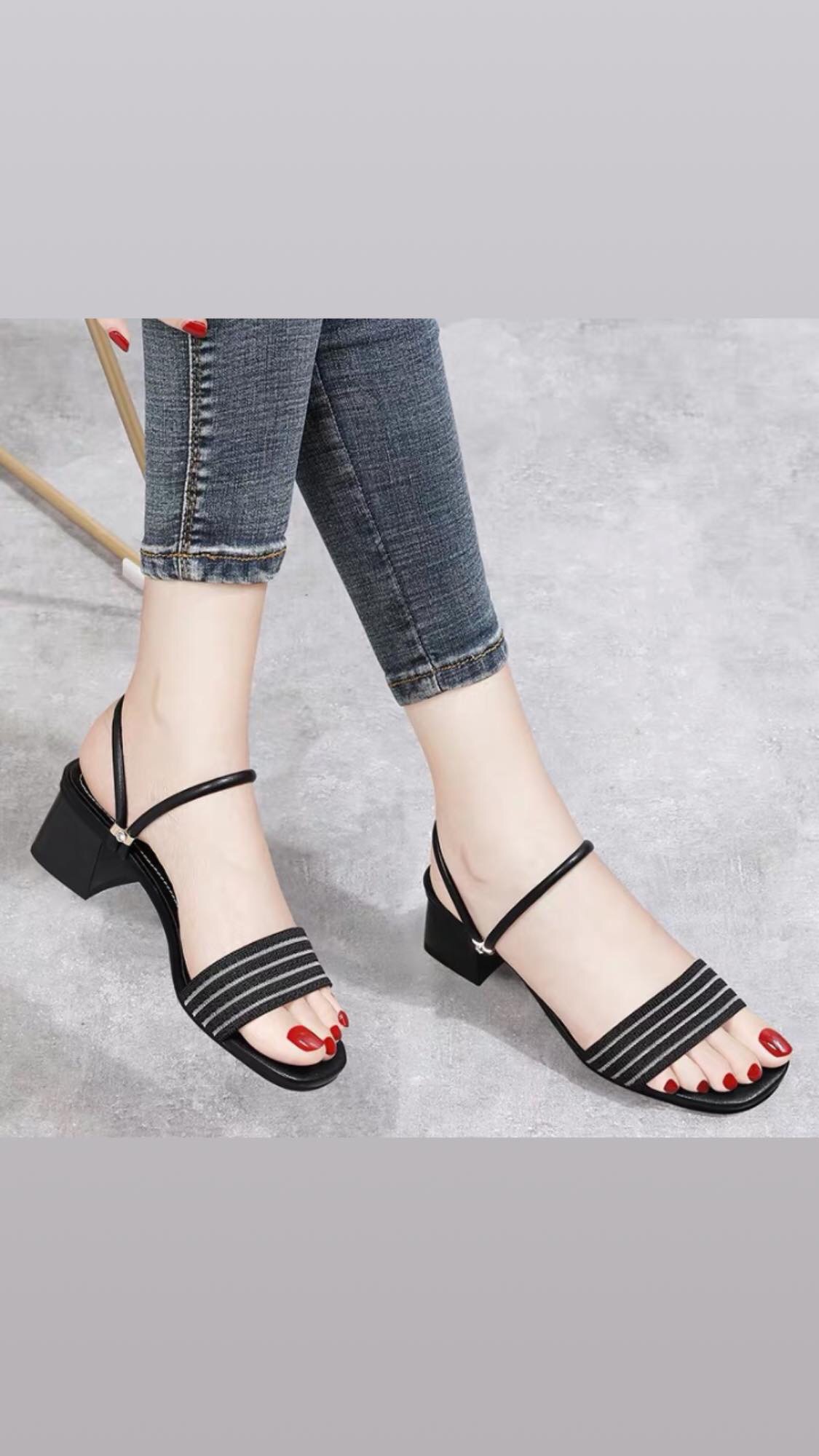 Sandal đi 2 kiểu quai thun - CG442