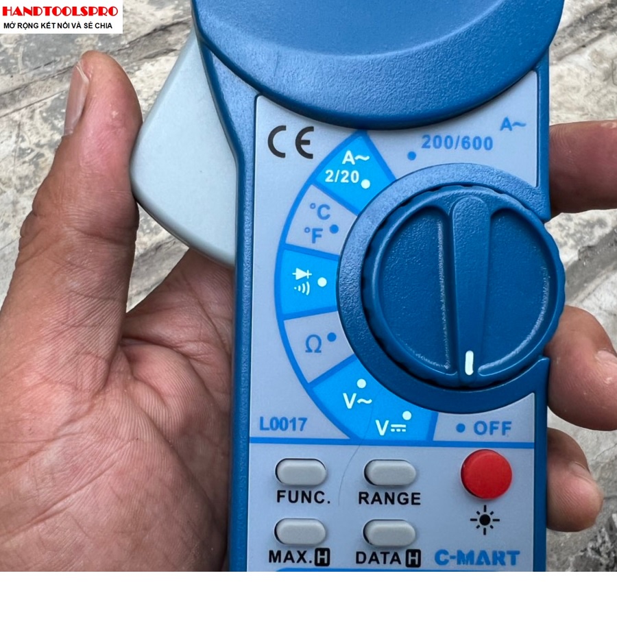 Ampe kìm đo AC kỹ thuật số L0017 C-MART