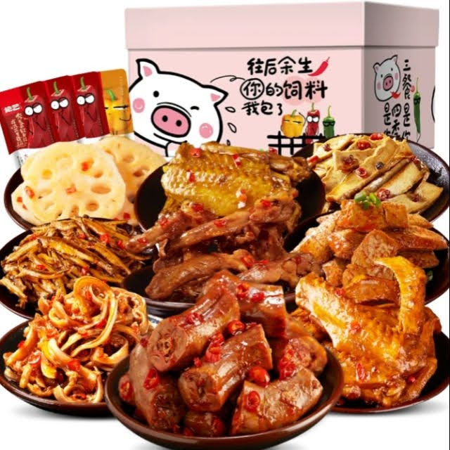 [ Siêu hot ] Box ăn vặt 30 set