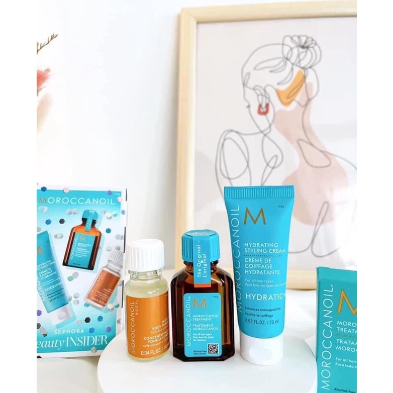 Set Dưỡng Tóc MOROCCANOIL 3 món fullbox