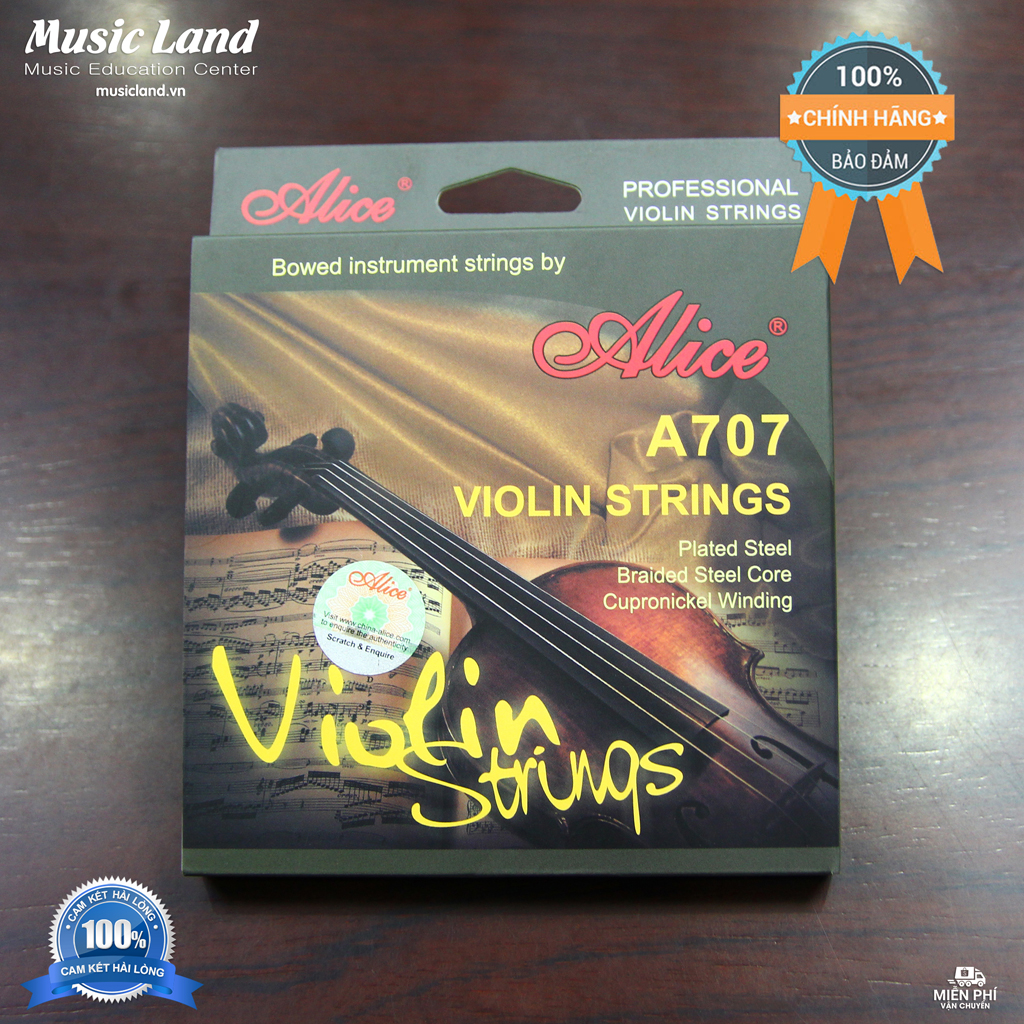 Dây Đàn Violin Alice A707 – Cao Cấp