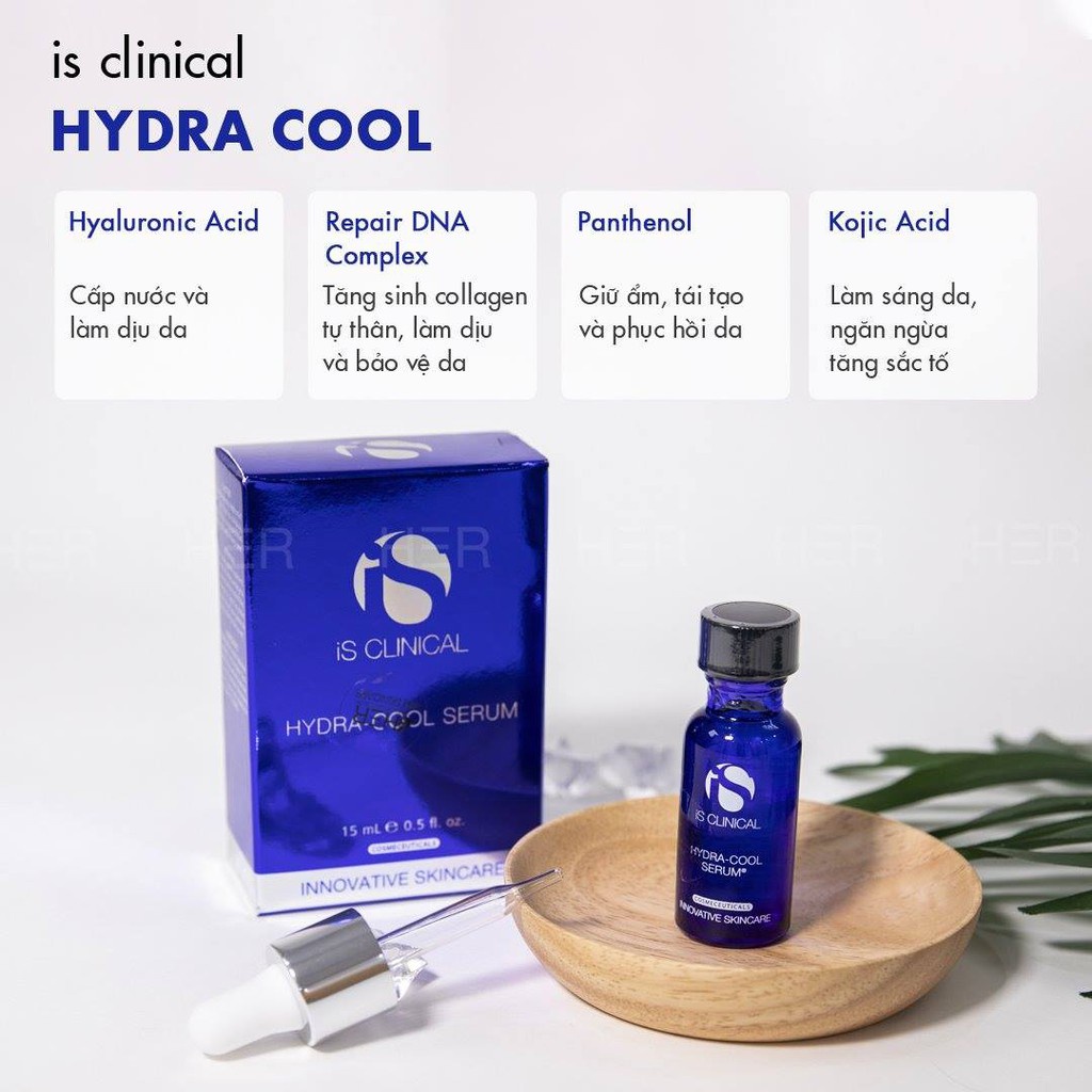 Serum B5 cấp nước phục hồi da IS Clinical Hydra Cool 30/60ml