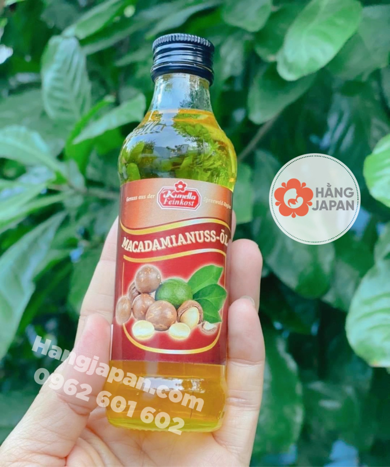 Dầu Óc chó/ Macca Kunella Feinkost WalnuBol 100ml - Hàng Đức