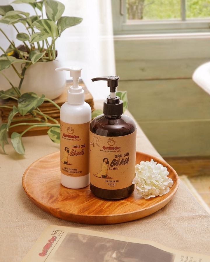 DẦU GỘI BỒ KẾT 500ml - QUÊ 1 CỤC organic