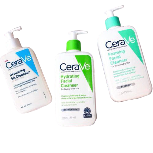 Sữa Rửa Mặt Làm Dịu Da, Kháng Khuẩn CeraVe Facial Cleanser Face Wash Daily Facial Cleanser for Dry Skin | Fragrance Free (237ml - 355ml - 473ml)( 100% USA)