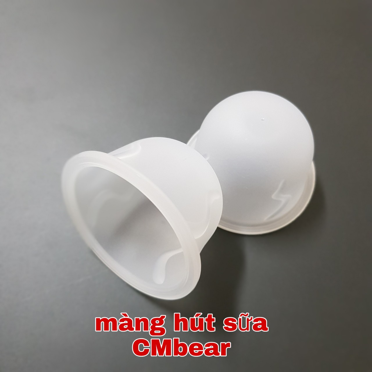 Cuống Màng silicone CMBEAR - phụ kiện thay thế cho máy hút sữa điện đôi PKMHS HOT