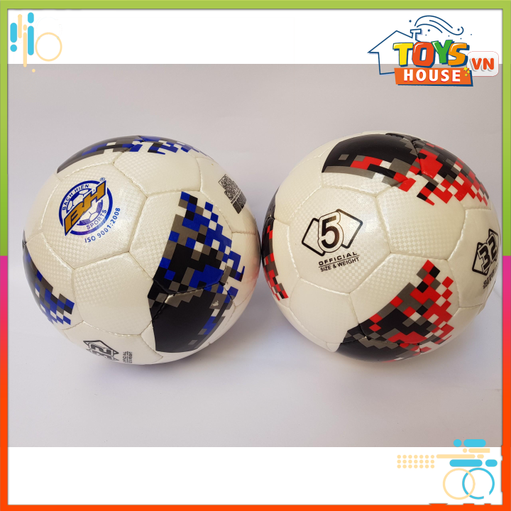 (FREE SHIP - TẶNG PHỤ KIỆN) Quả BÓNG ĐÁ SỐ 5 WORLD CUP CAO CẤP (tặng túi lưới+kim bơm)