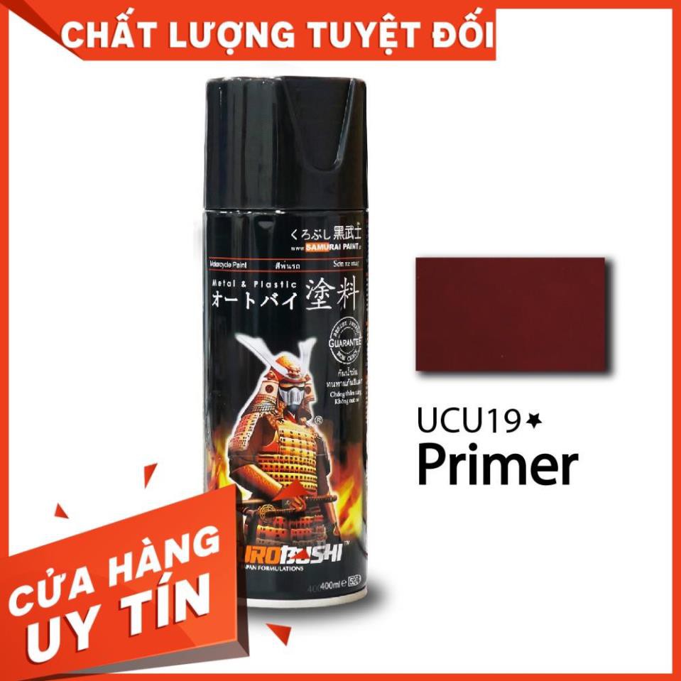 SƠN SAMURAI KUROBUSHI SƠN LÓT MÀU ĐỎ (UCU19*)