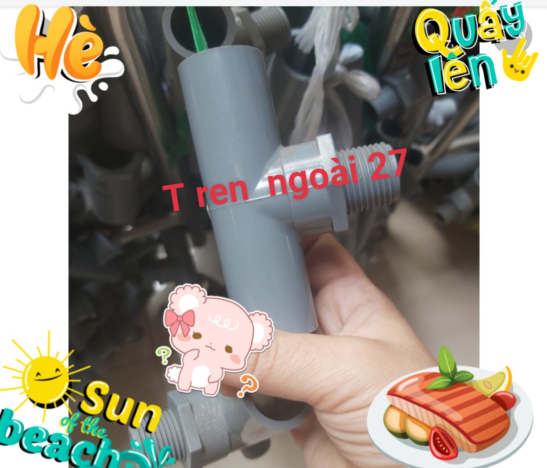 Phụ kiện ống nước- bình minh: phi 27