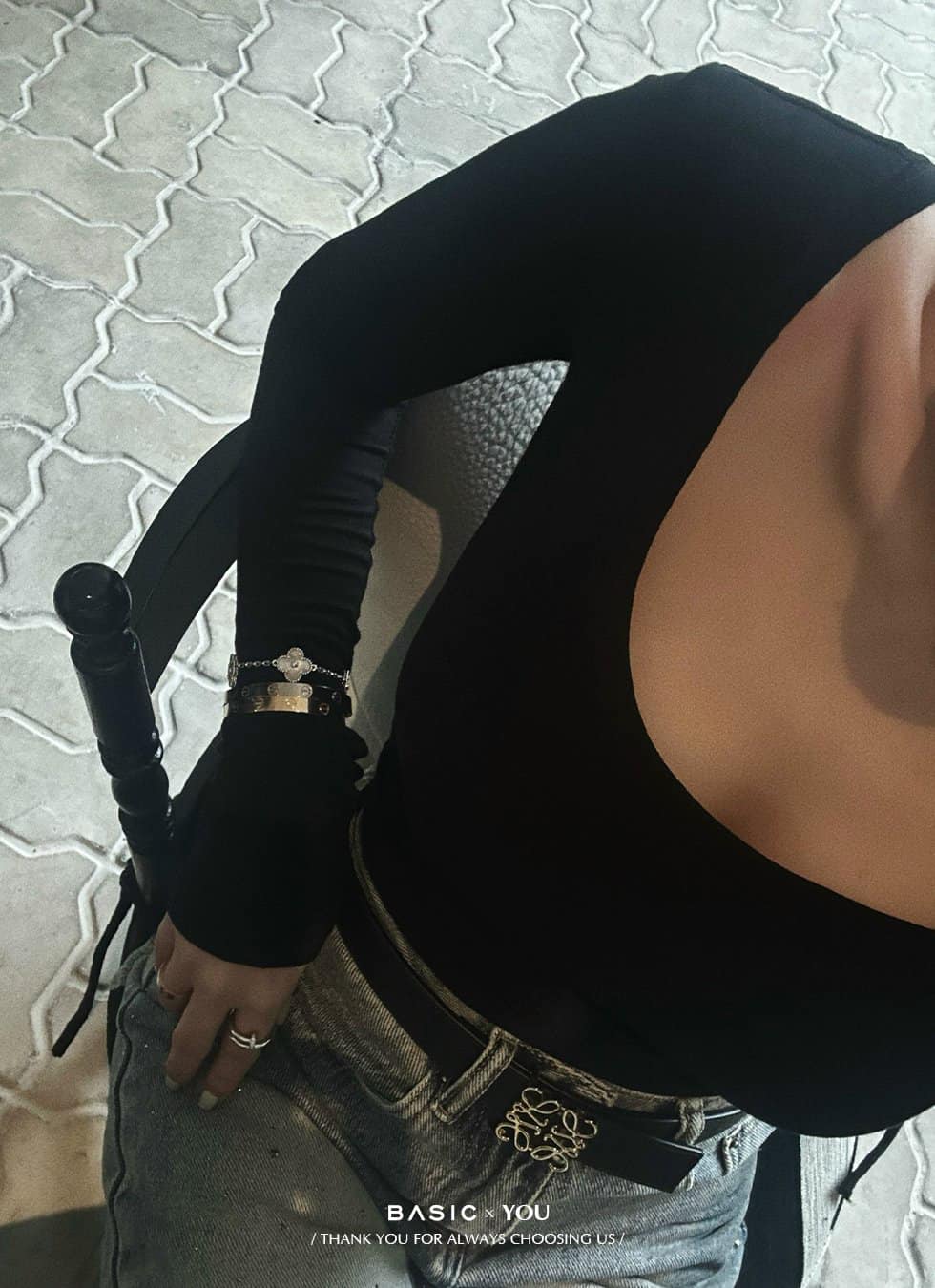Áo thun tay dài BASIC UMI TOP