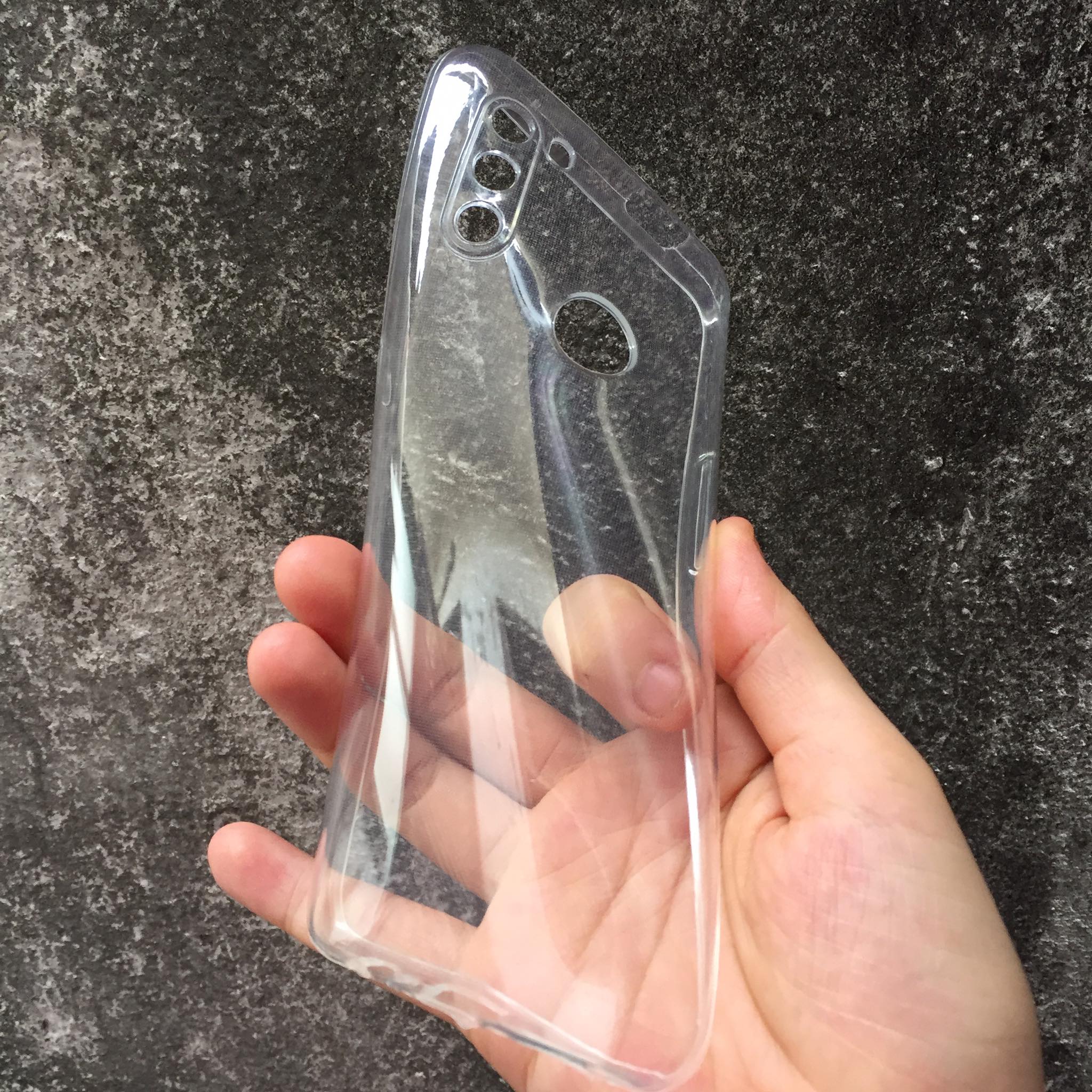 Ốp lưng silicon cho Vsmart Active 3 (trong suốt)