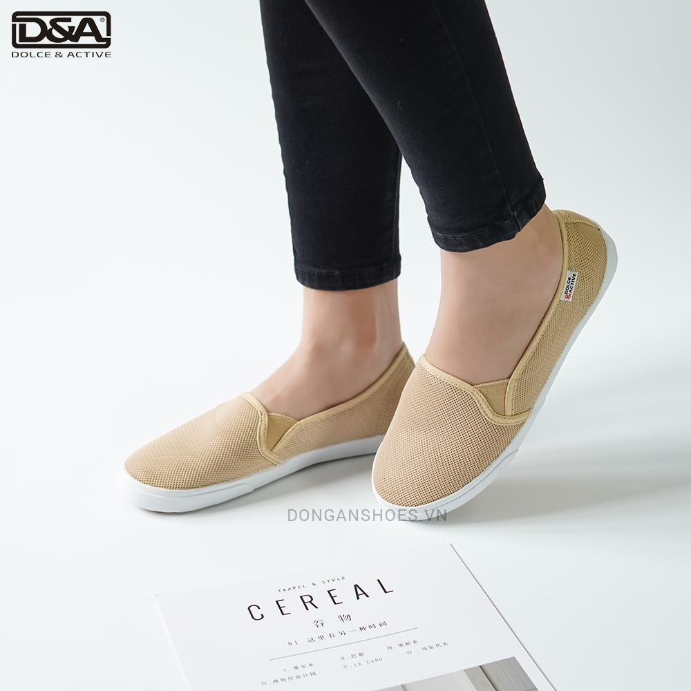 Giày Sneaker D&A L1707 be
