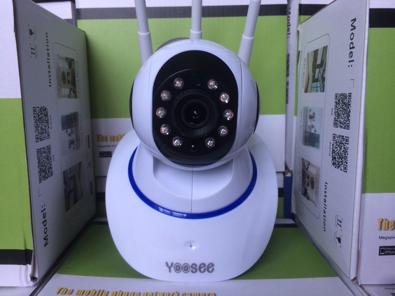 [HCM]Camera Yoosee 3 Râu Tặng Kèm Thẻ Nhớ