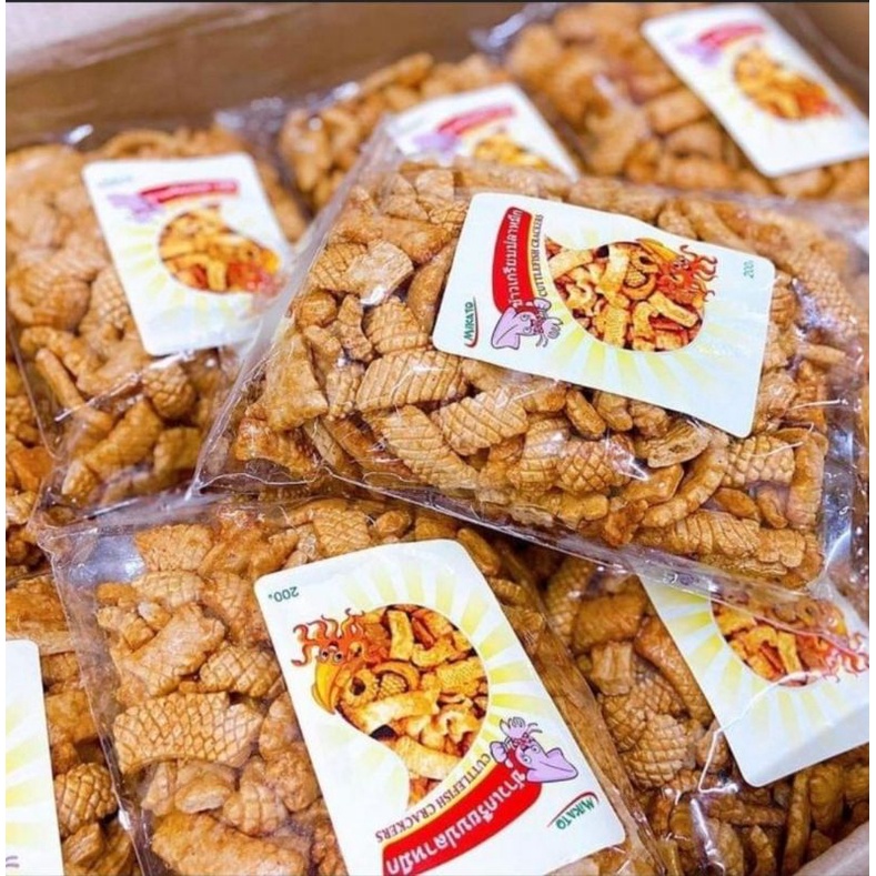 Túi 200g- Snack mực thái lan