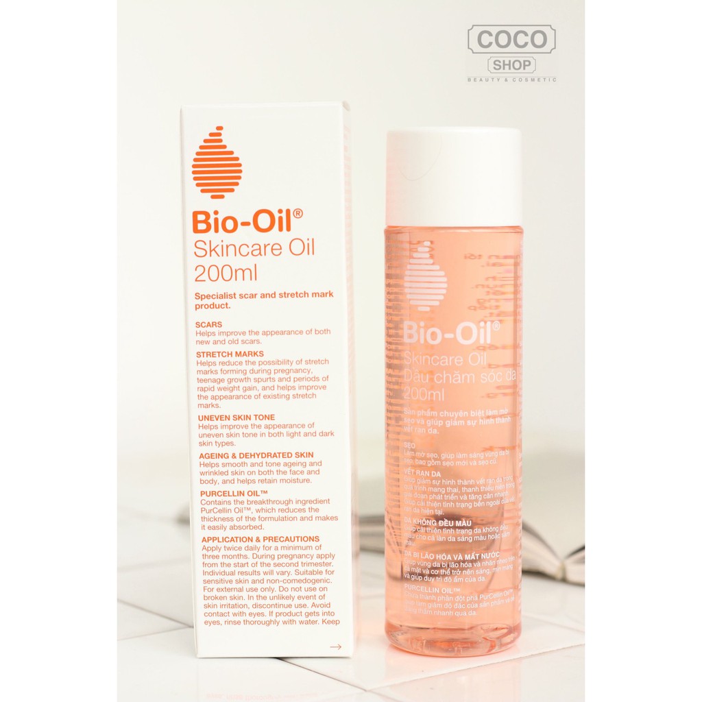 Bio Oil giúp mờ sẹo và giảm rạn da hiệu quả