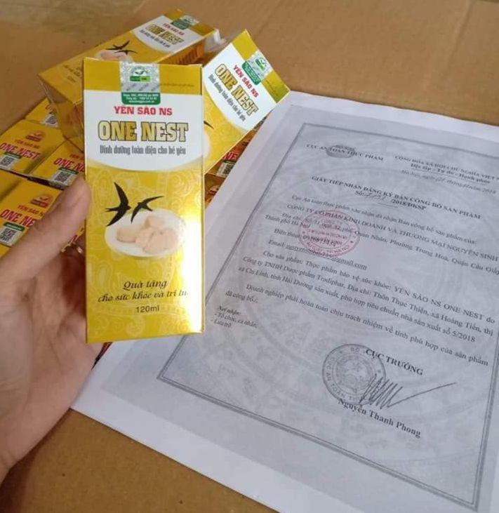 siro yến sào one nest