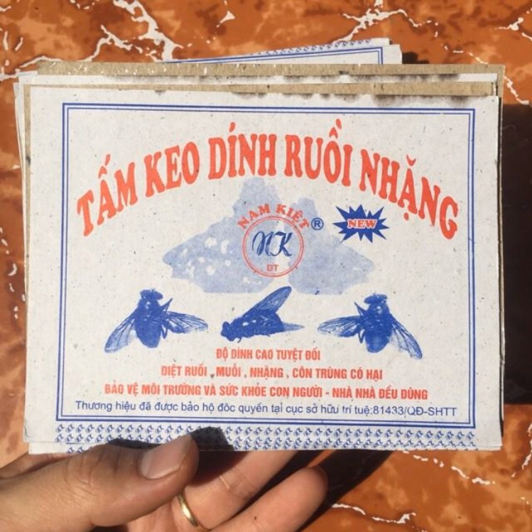 100 miếng keo dính ruồi