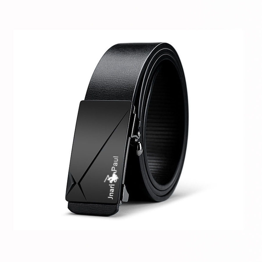 Jtroi Paul Polo Men's belt pure leather casual personality Korean cowhide leather automatic buckle belt men belt