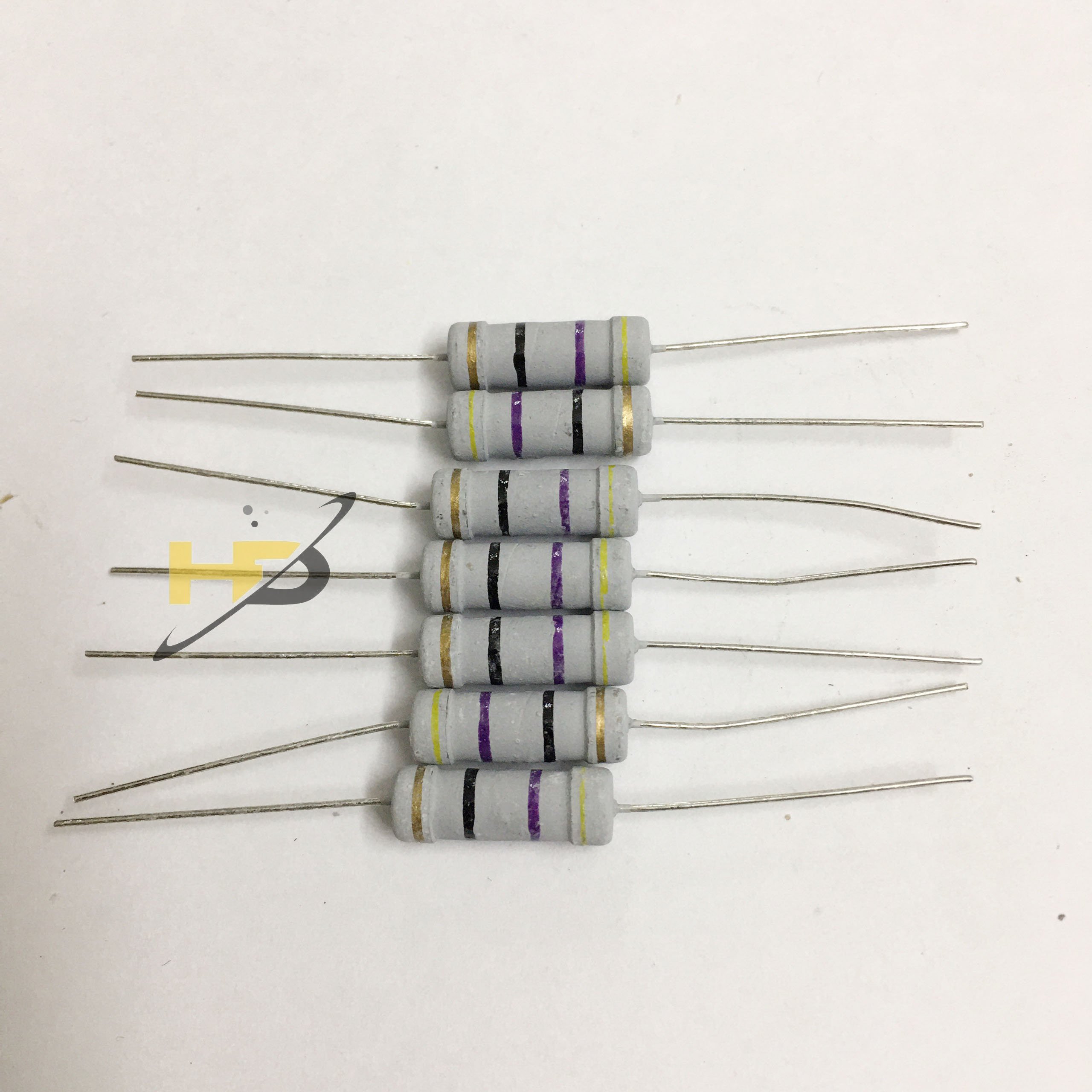 Bộ 20 Con Điện Trở 47R 2W 5% , Linh Kiện Điện Tử Chất Lượng Cao