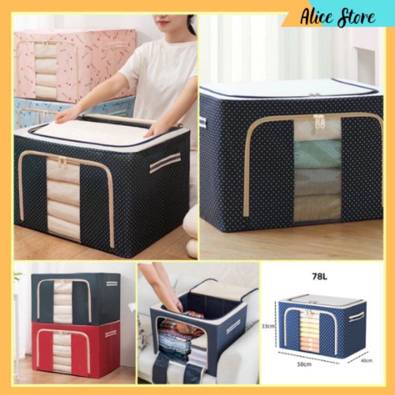 Túi đựng chăn khung sắt bền đẹp