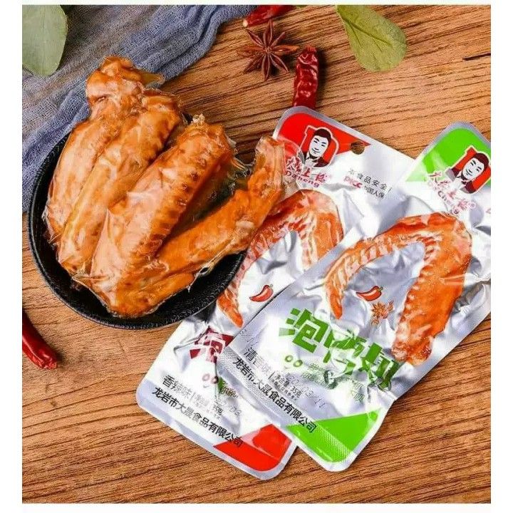Cánh Vịt Cay Dacheng - Ăn Vặt Trung Hoa