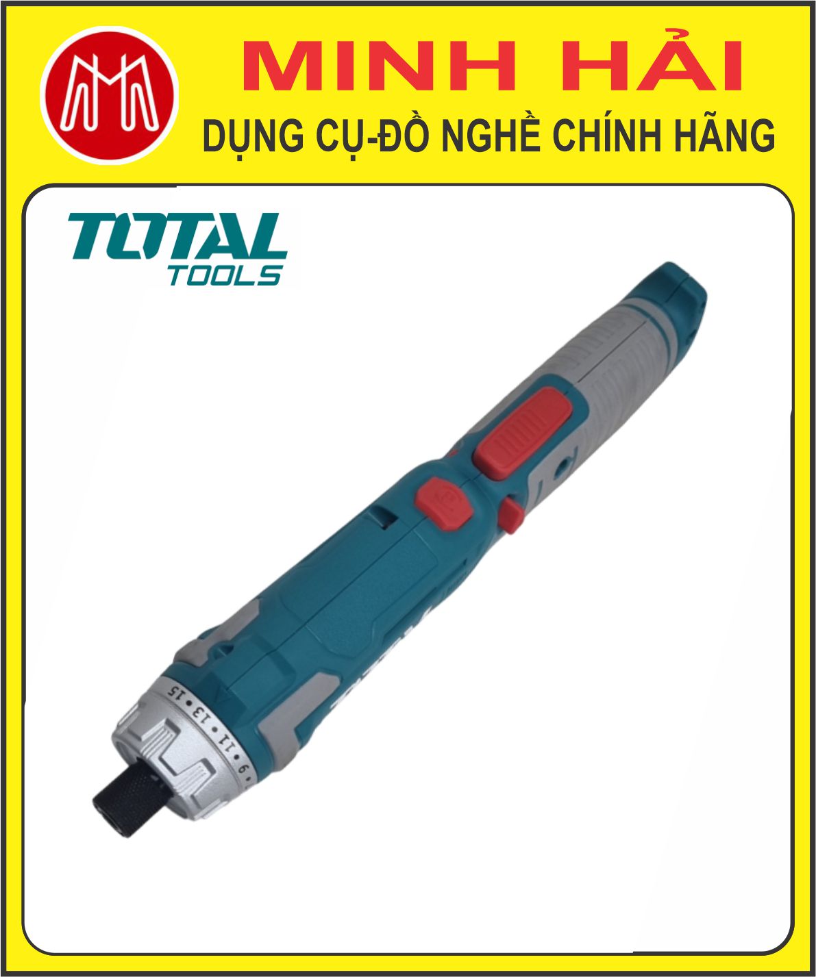Máy siết vít dùng pin Lithium 8V TOTAL TSDLI0802