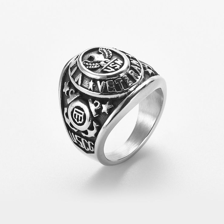 Nhẫn Mỹ Nam Titan Cao Cấp-Dùng vĩnh viễn không hư hỏng