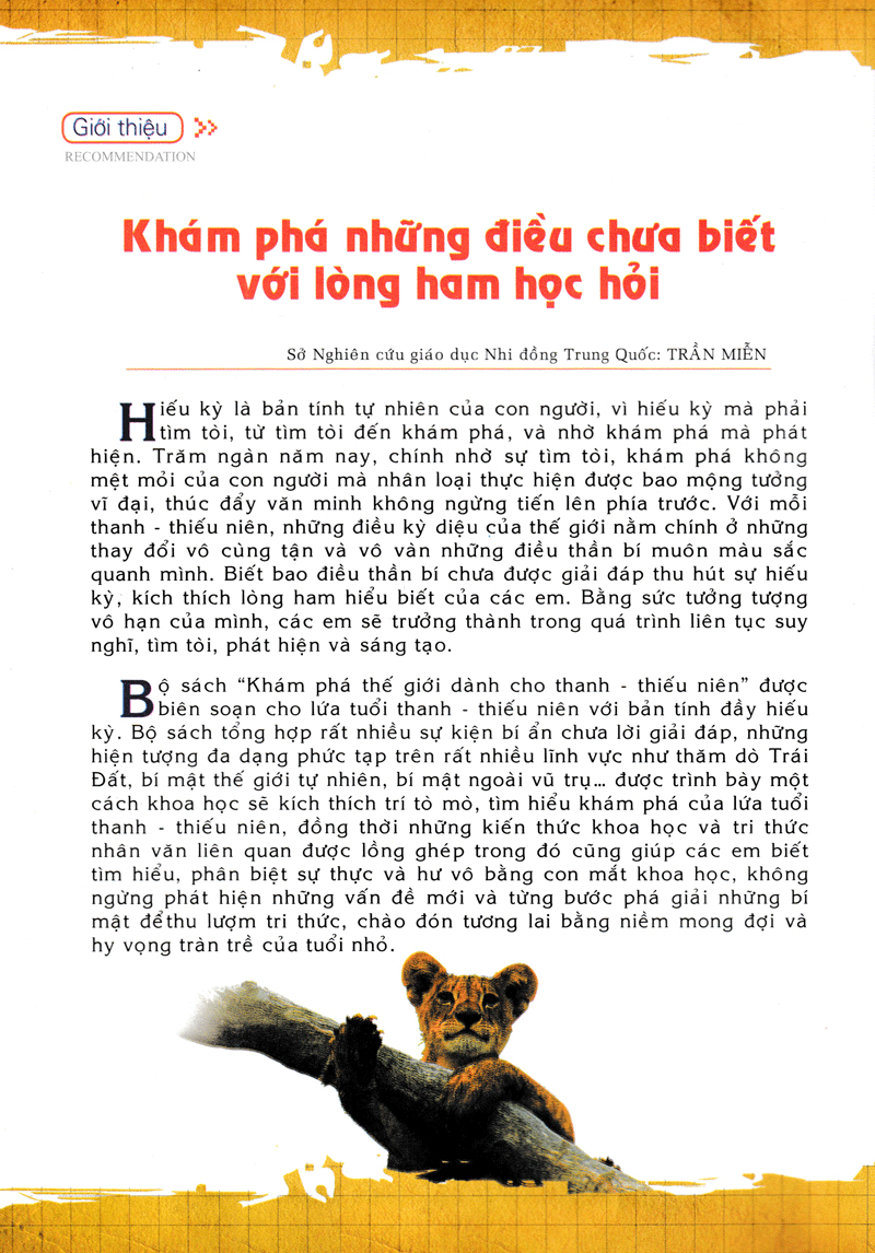 Khám phá bí ẩn về Động Vật