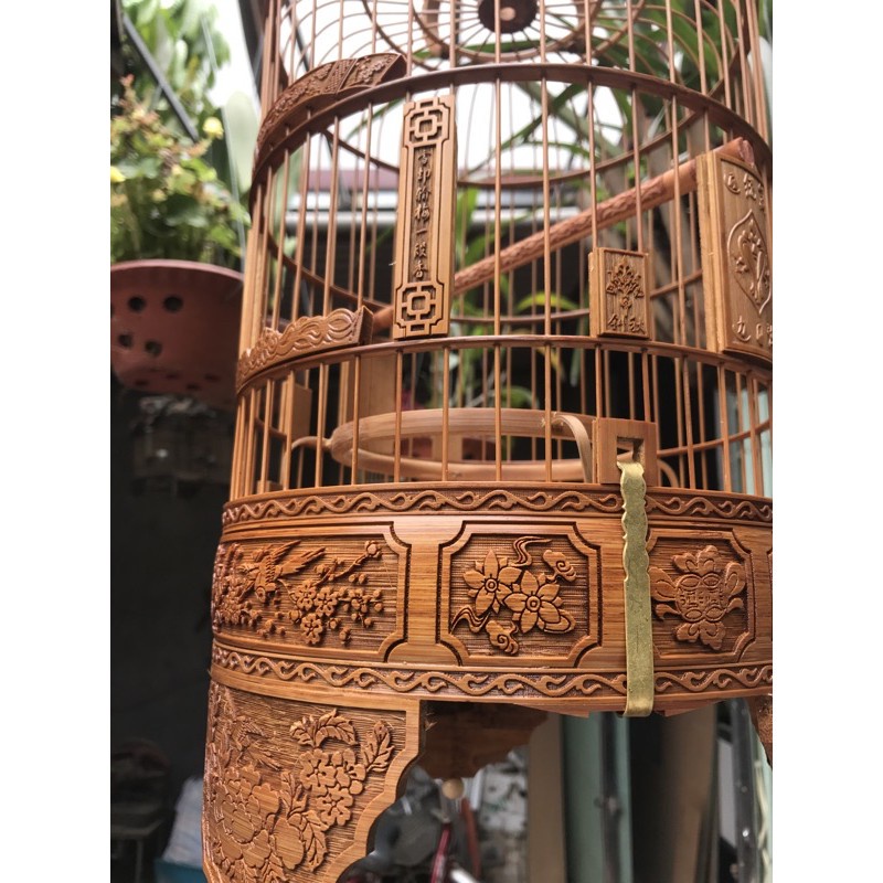Lồng Chim Khuyên Lồng Chim Đục Bằng Tre Đẹp