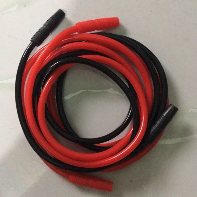 Bộ 2 DÂY ĐỎ ĐEN lắp máy 5in1, máy hút mụn tháo máy