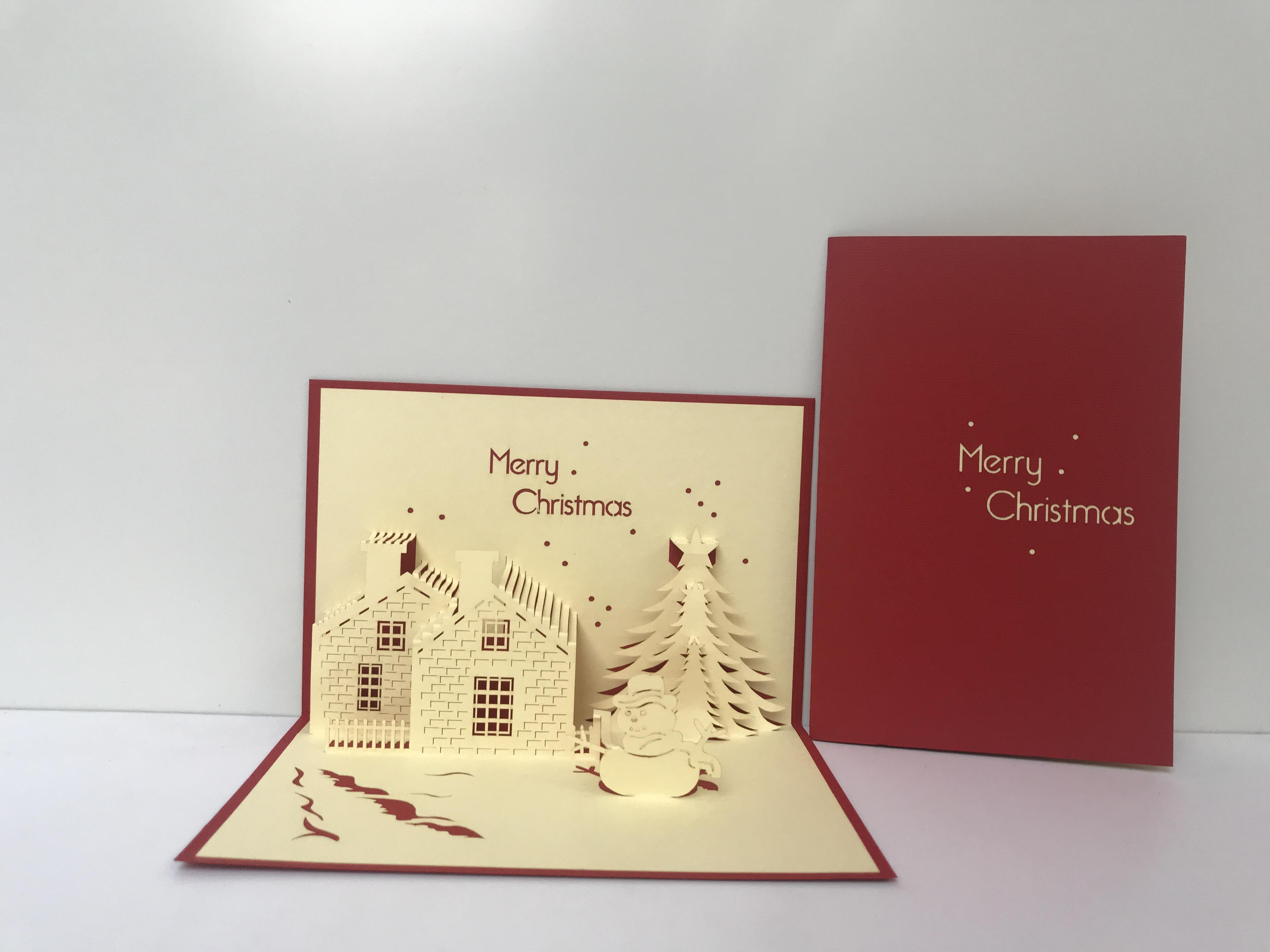 Christmas Tree - Noel - 3D Card