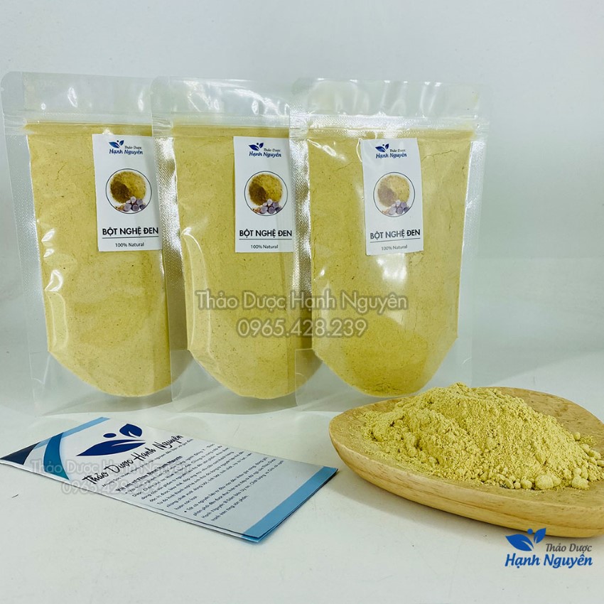 Bột nghệ đen nguyên chất 500g, hỗ trợ tốt cho tiêu hóa, giảm đau dạ dày, đại tràng, làm đẹp da