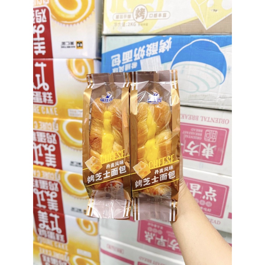 Bánh mì hoa cúc - vị phô mai (12 cái)