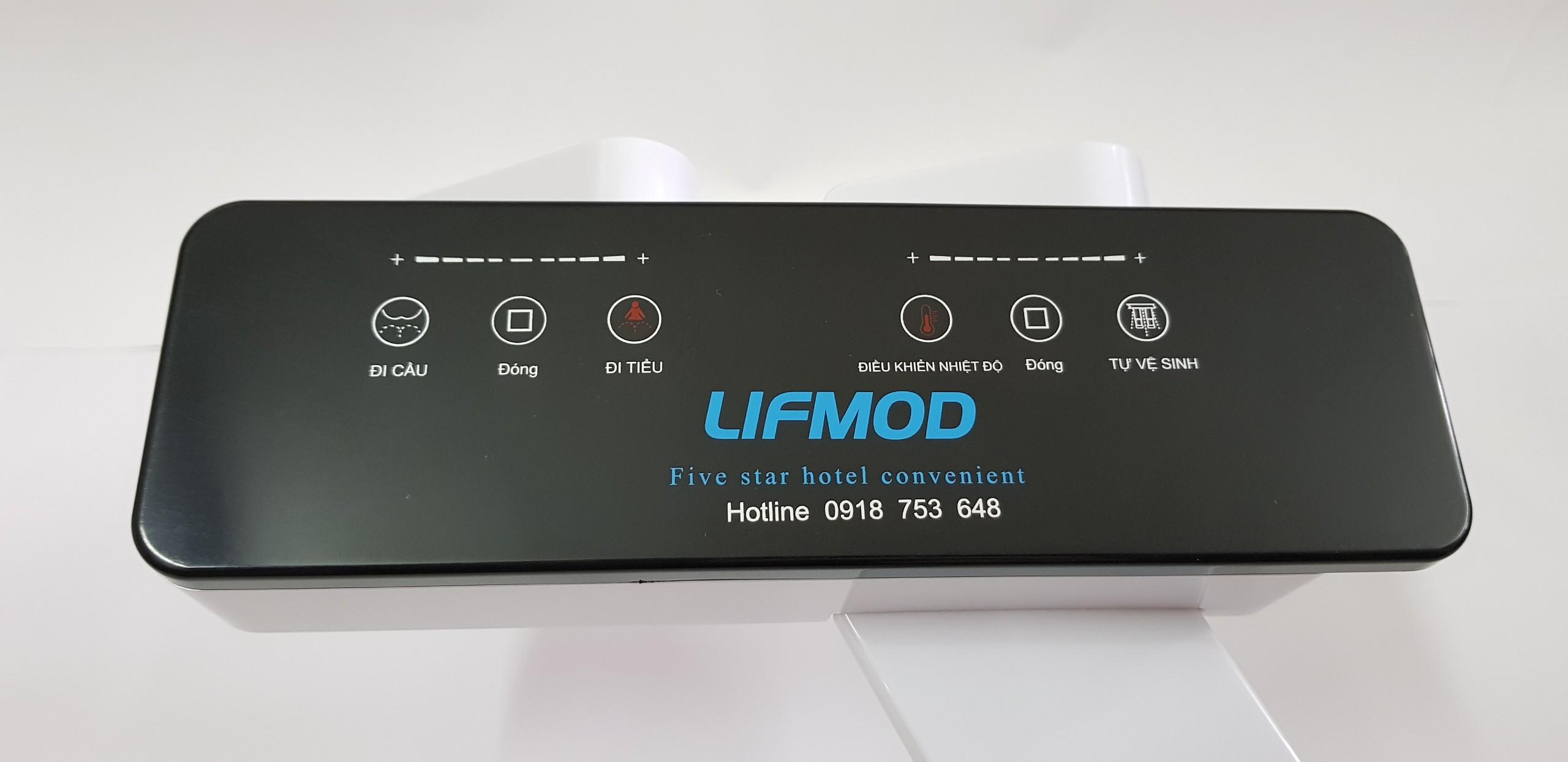 Xịt vệ sinh thông minh LIFMOD có nước ấm bản cao cấp Super Deluxe Bidet