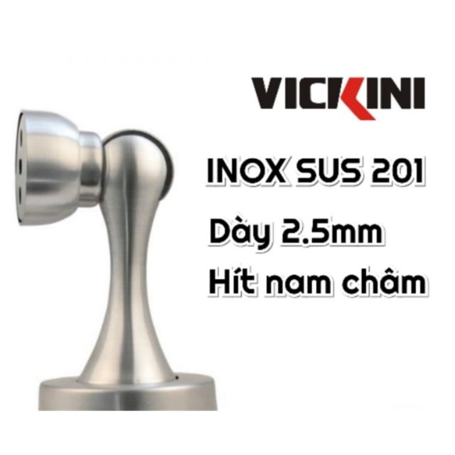 Hít cửa chống đập inox - chặn cửa nam châm vikini® chất lượng cao
